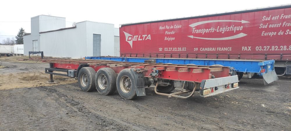 Контейнеровоз зерновоз платформа лісовоз полуприцеп крона шміц когель