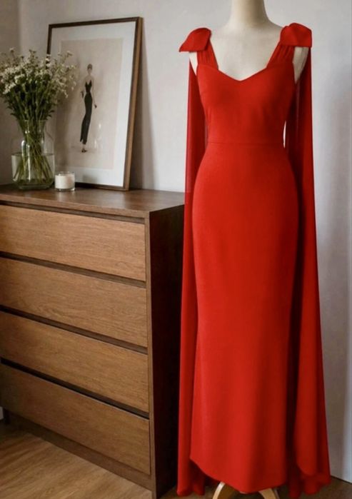 Nowa czerwona sukienka Karen Millen rozmiar 36/S