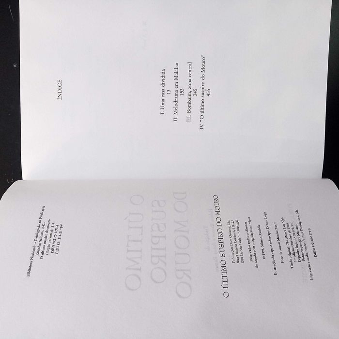 O Último Suspiro do Mouro - Salman Rushdie