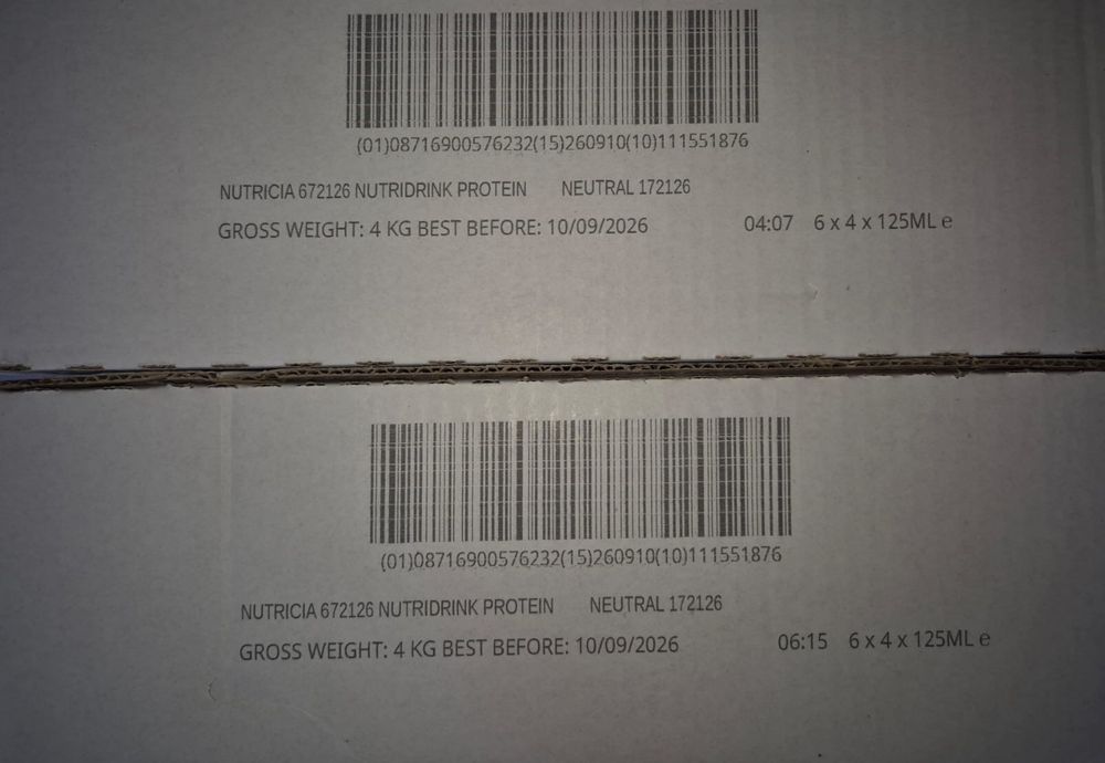 Ентеральне харчування Nutricia Nutridrink Protein