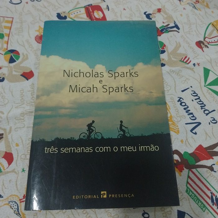 Três semanas com o meu irmão.  Portes incluídos