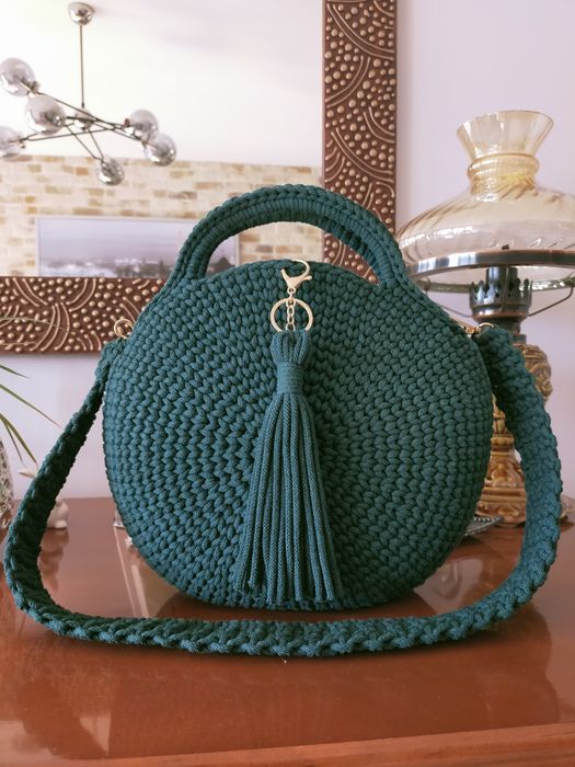Torebka na szydełku XL