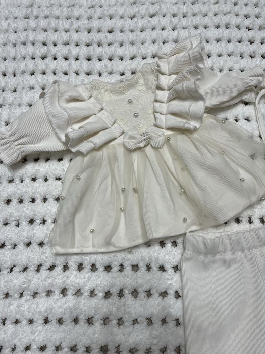 Святковий комплектик молочного кольору