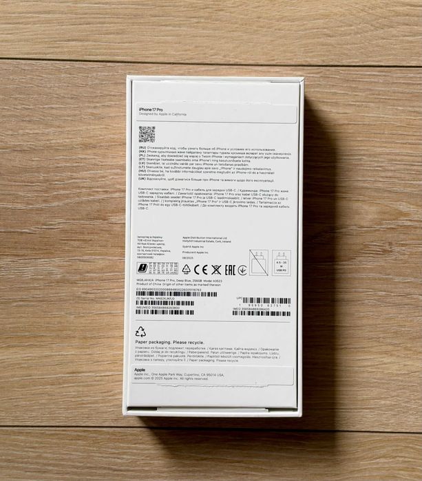 Apple iPhone 17 Pro 256GB Deep Blue