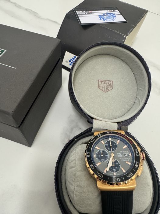 Tag Heuer Formula 1 Chronograph Gold-Black