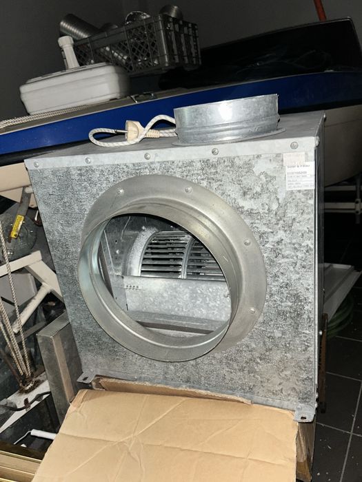 Extrator / Caixa de Ventilação Soler & Palau CVB + Regulador RMB-3.5