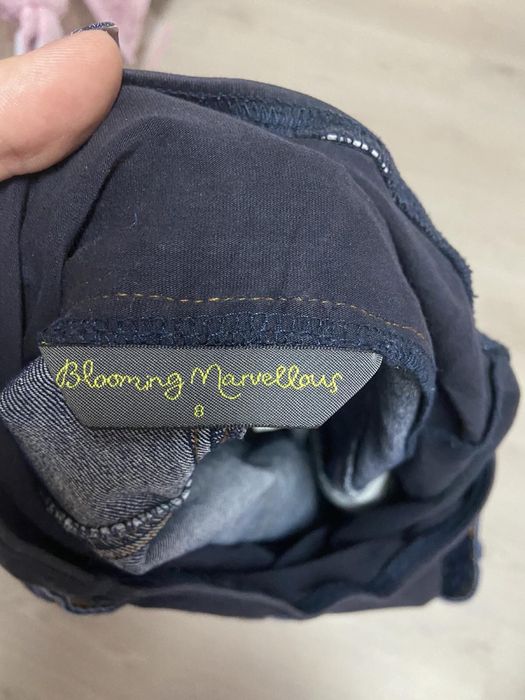 Джинсовая юбка для беременных