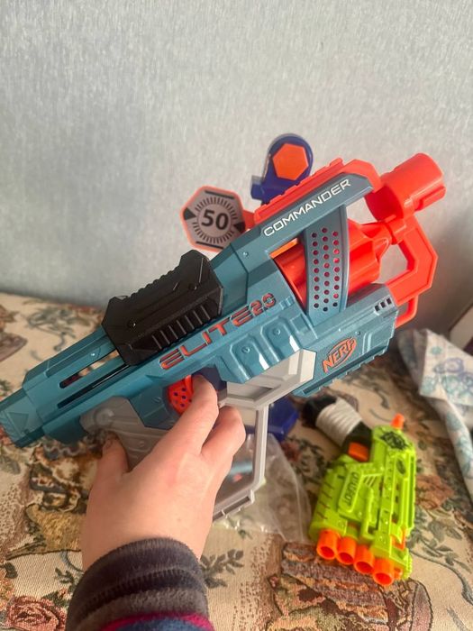 Nerf бластери набір