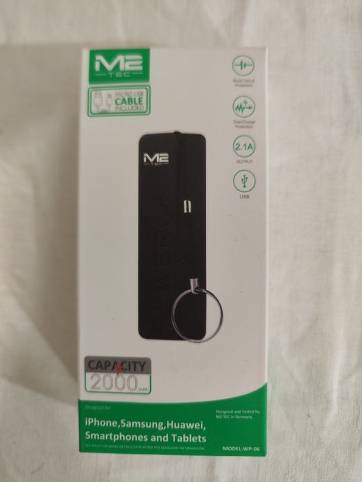 Powerbank m2tec | NOVA EM CAIXA64740666515329122