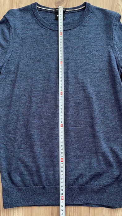 Sweter wełniany Hugo Boss - M