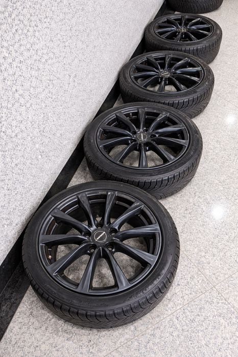 Jantes borbet 5x112  r17 com pneus 225/45