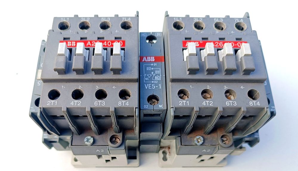 Супер качество  АВР 40А контакторы  ABB с механической блокировкой