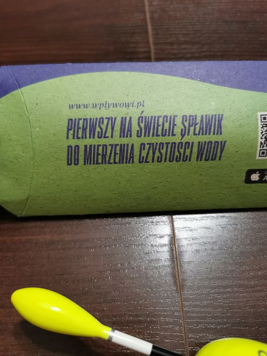 Spławik Aquart Expert nowy sprawdza jakość wody i jej zasolenie
