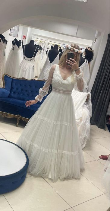Suknia ślubna boho