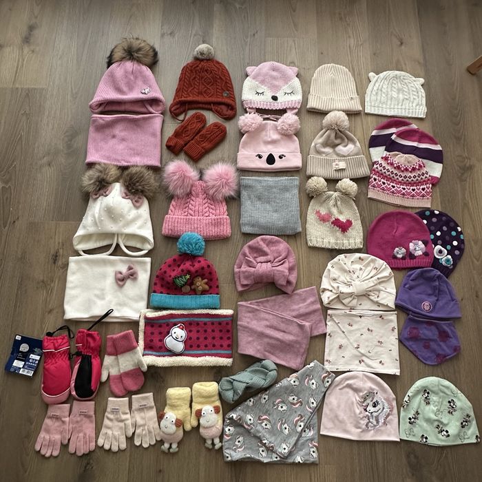 Рукавички варежкі шапка снуд H&M Old Navy C&A 2,3,4,5 років