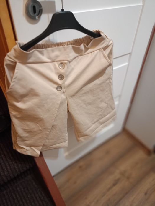 Spodenki krótkie damskie materiał Punto Milano