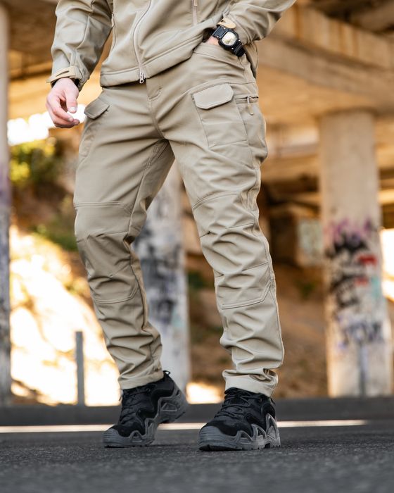 •‼️Black Discount‼️• Зимові штани DEX на флісі з тканини Soft Shell