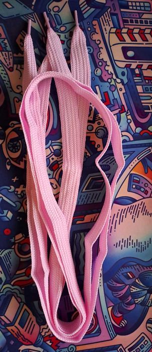 Różowe Sznurówki do Adidas Campus 140cm