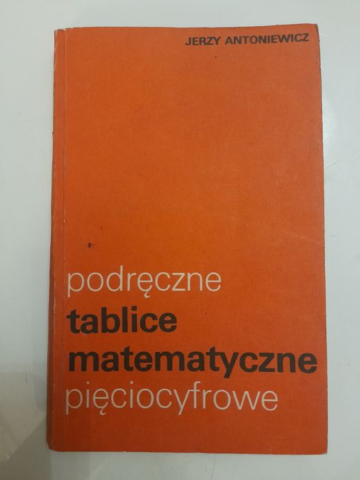 Podręczne tablice matematyczne pięciocyfrowe
