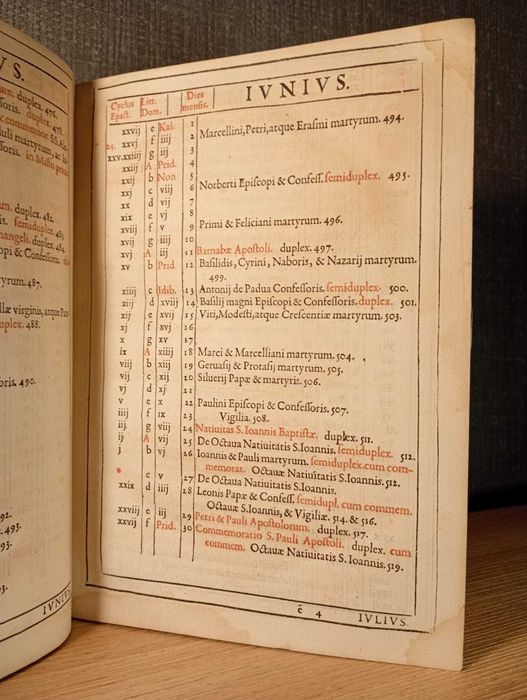 Starodruk 1652 Missale Romanum - Ryciny - Mszał - Łacina - Katolicyzm