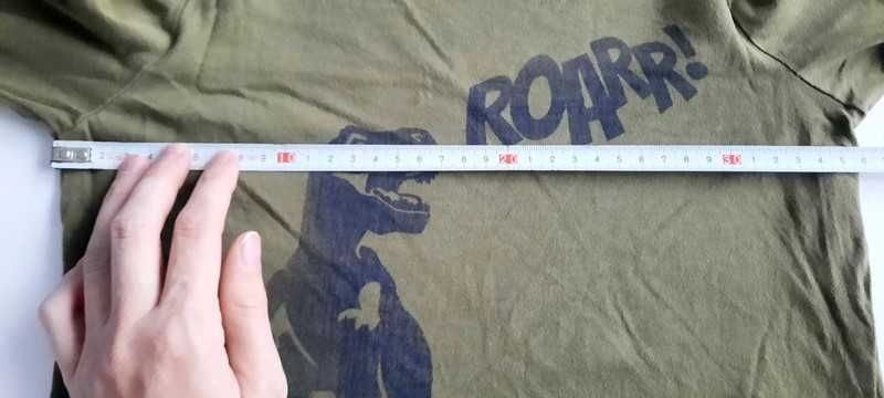 Bluzka T-shirt z długim rękawem Lupilu 110-116cm 5-6 lat dinozaur #735
