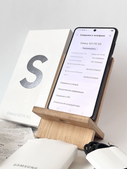 6/128Gb SAMSUNG S21 FE 5G Відмінний стан! Гарантія!