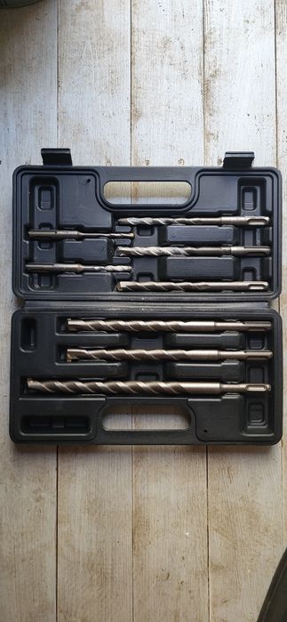 Zestaw wierteł do betonu i kamienia 8 sztu