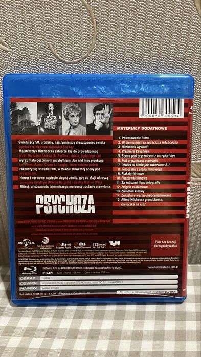 Arcydzieła Hitchcocka Blu ray Unikat stan idealny