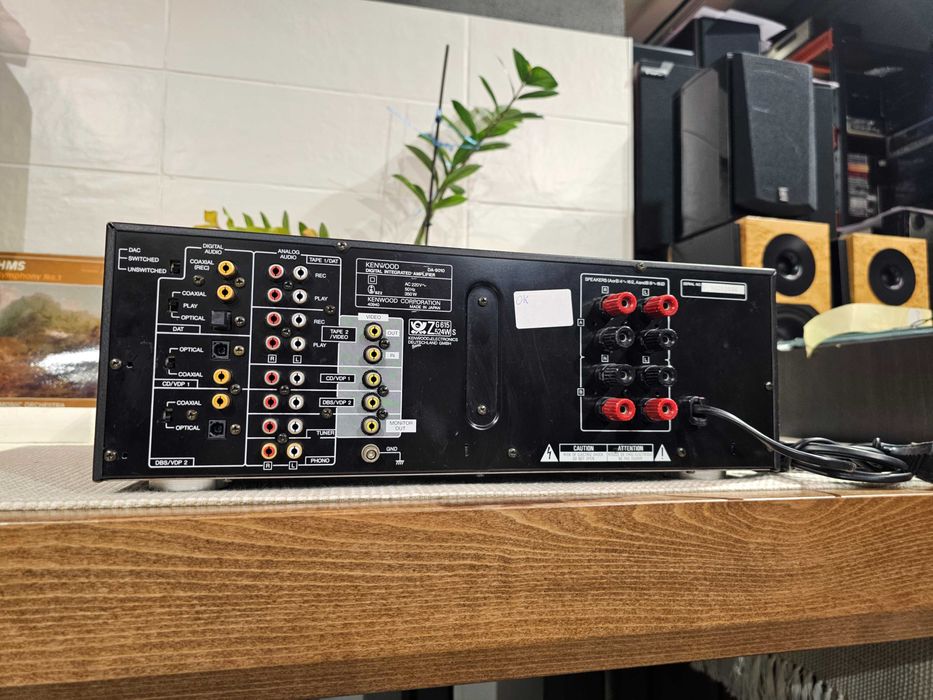 Підсилювач Kenwood DA-9010 Digital ЦАП / 18кг звуку!