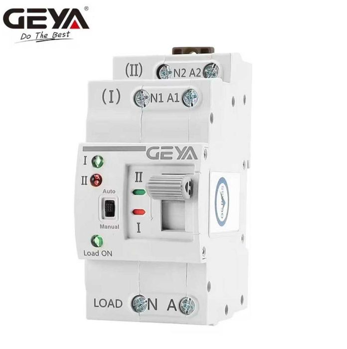 Автомат введення резерву АВР GEYA G2R-63 2P 63А - однофазний