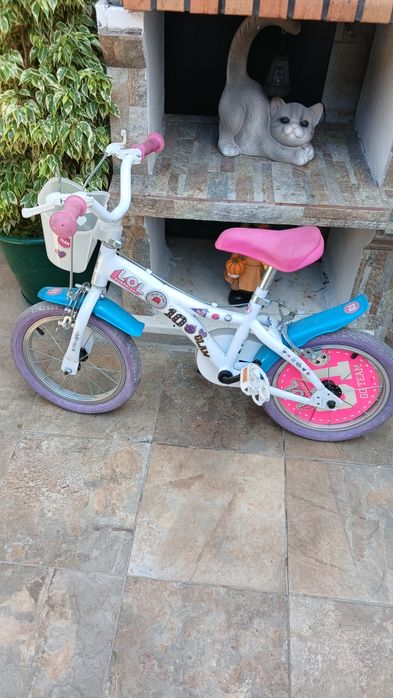 Bicicleta menina da LOL