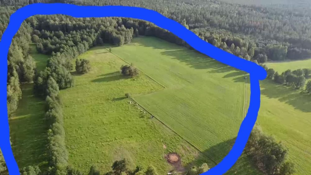 Działka 10.05 ha Mazury w Jednym Kawałku