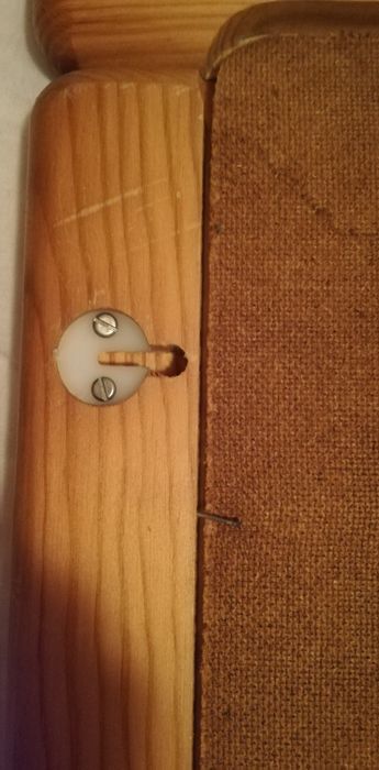 Espelho pinho, 70x50cm, usado