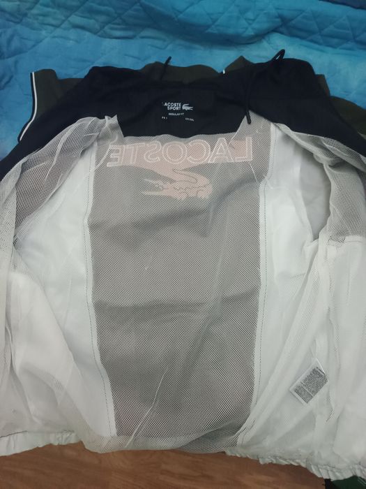 Conjunto (casaca e calças) desportivo da Lacoste novo