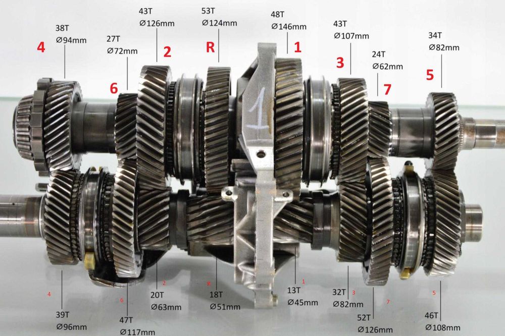 DSG 7 DL501 0B5 в разборе АКПП S-Tronic VAG Audi A6 S6 Avant Quattro A7 Sportback