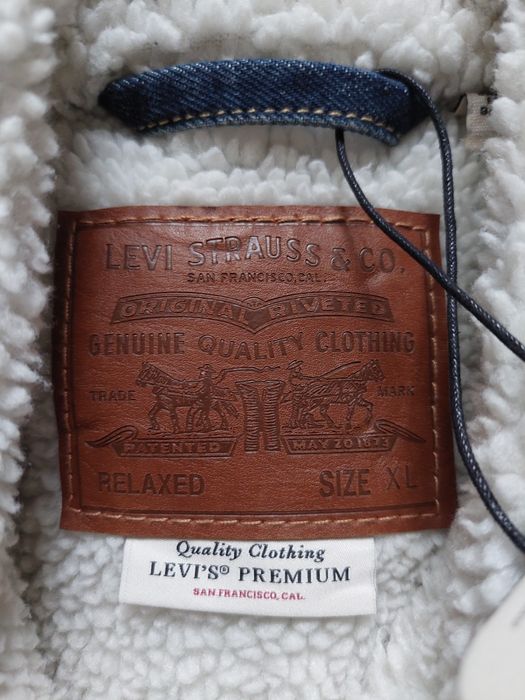 NOWY Bezrękawnik Trucker Sherpa Levi's Premium Quality