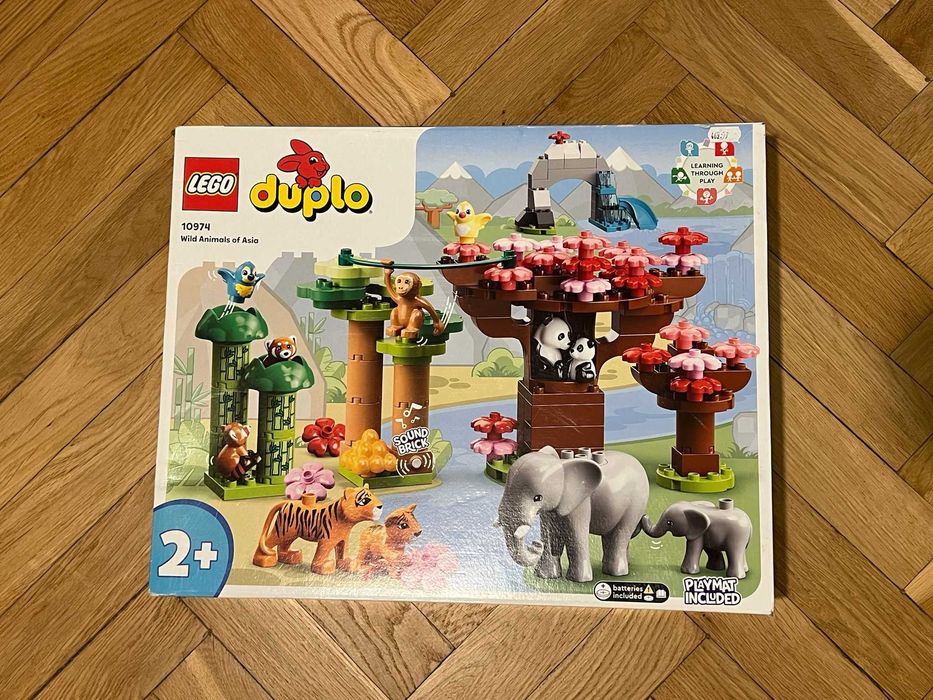 LEGO Duplo Town. Dzikie zwierzęta Azji 10974