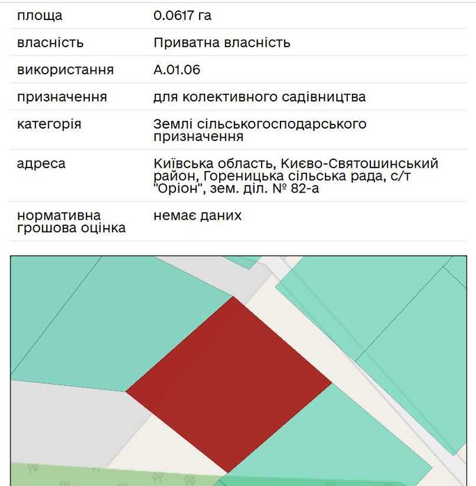 Ділянка 6 соток в лісі, підійде під модульний дім, 25 хв від Києва | Музичі