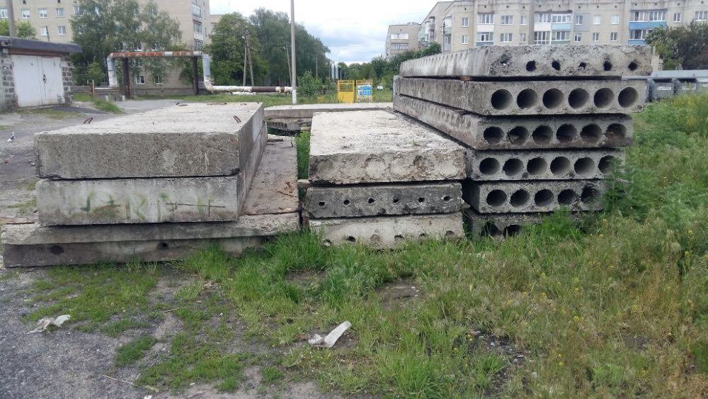 Продам плиты перекрытия ПП ПКЖ фундаментные блоки