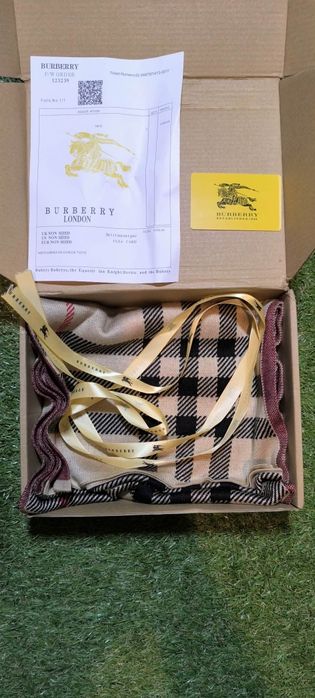 Szalik burberry 180cm