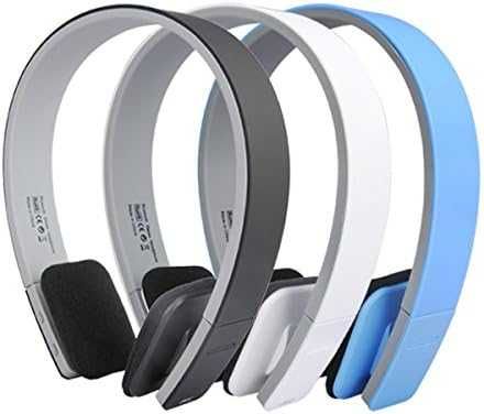 Słuchawki AEC bezprzewodowe Bluetooth lekkie i stylowe - białe