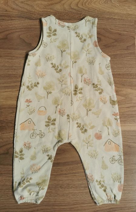 Ogrodniczki rustykalne Zara unisex roz. 80