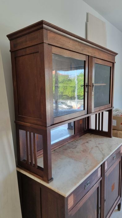 Móvel vintage - Art Deco 1930 - Cómoda Madeira maciça -