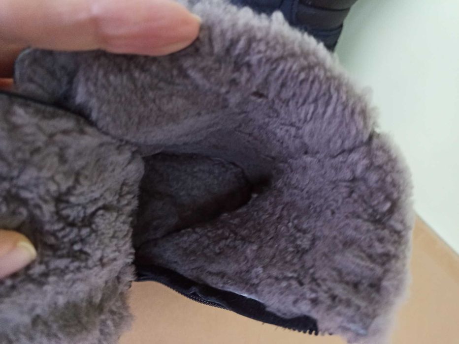 Зимние ботинки на натуральной цигейке  для мальчика 33р 21см