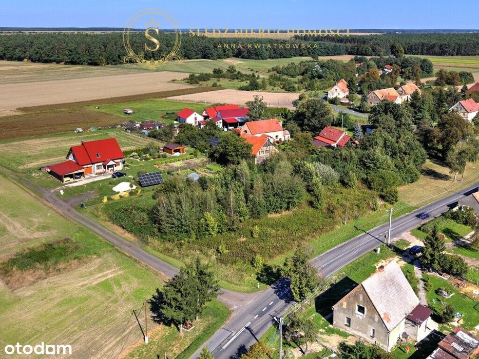 Działka Budowlana + Własny Park, 10 min od miasta