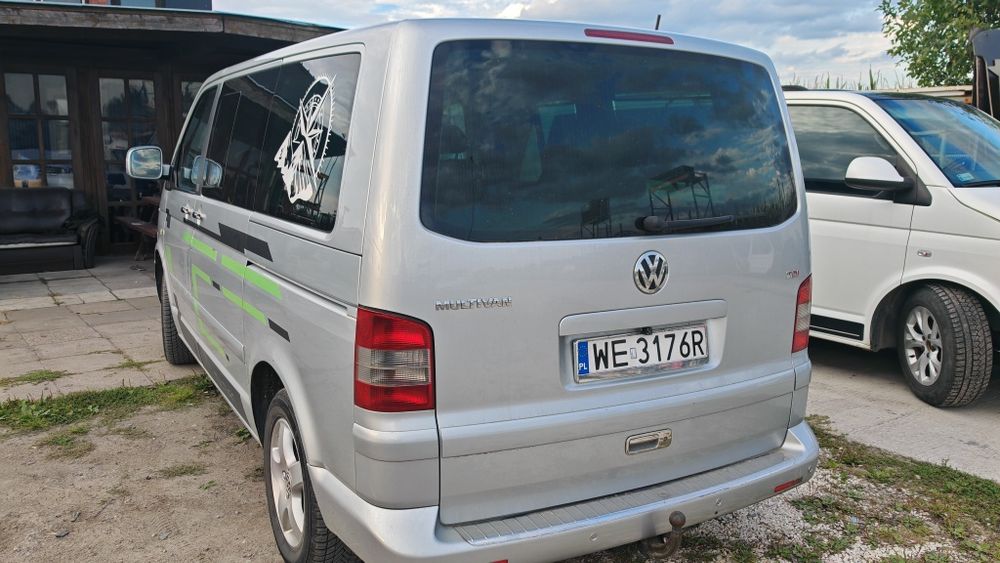 VW t5 multivan salon polska 2.5tdi klima elektryka 6-biegów
