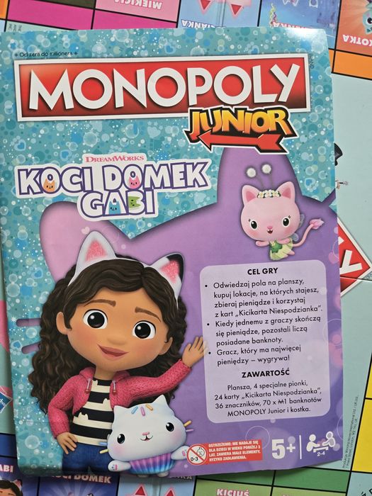 Monopoly junior Koci Domek Gabi