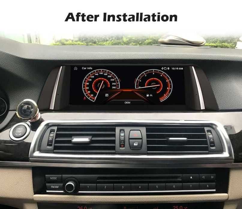 CarPlay Radio DAB+ GPS WiFi 4G MP4 USB Android BMW 5 F10 F11 CIC NBT