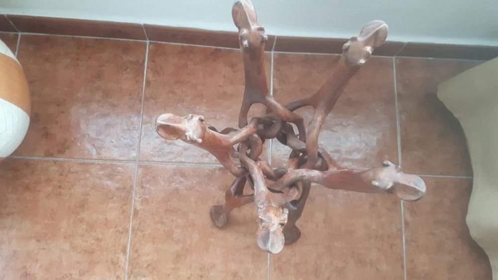 Suporte para plantas madeira