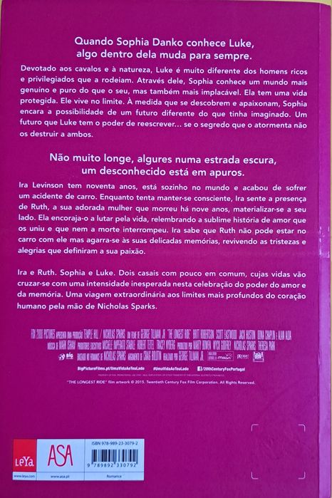 Uma Vida ao Teu Lado de Nicholas Sparks